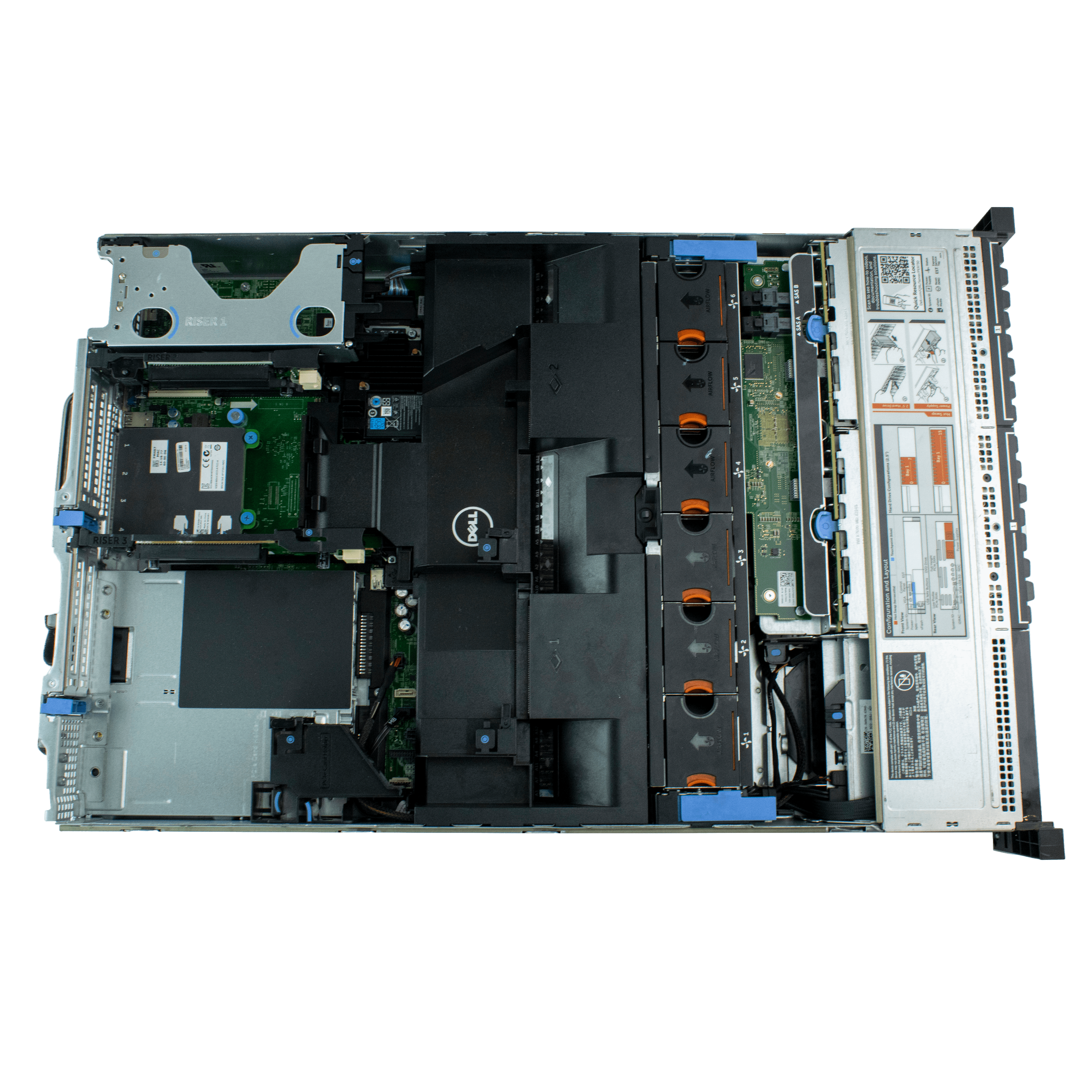 Сервер DELL R730 16x2.5 RAID H730p mini 3xRiser PSU 2x750W (4)