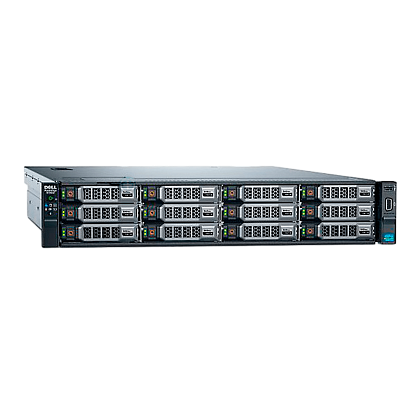 Сервер Dell PowerEdge R730xd noCPU 24хDDR4 H730 iDRAC 2х1100W PSU SFP+ 2x10Gb/s + Ethernet 2х1Gb/s 12х3,5" FCLGA2011-3